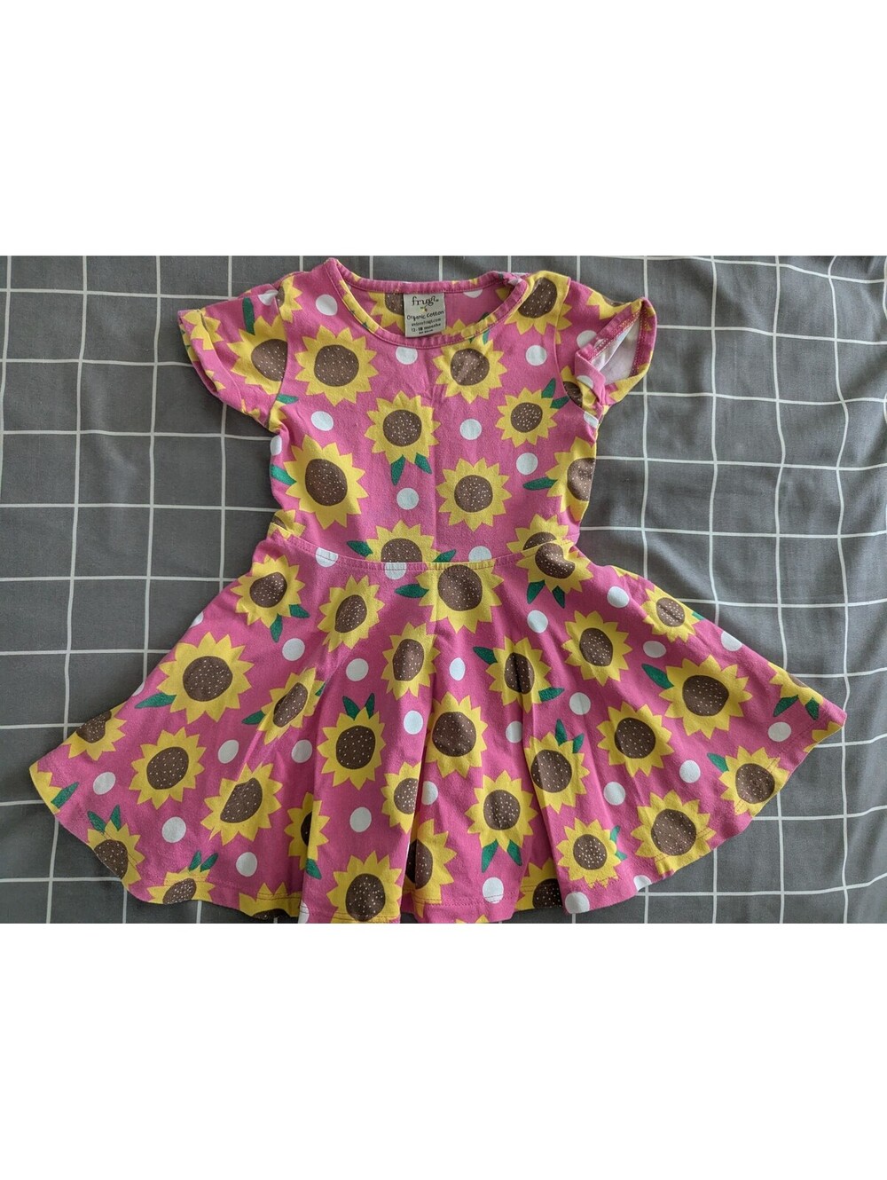Frugi sunflowers skater dress